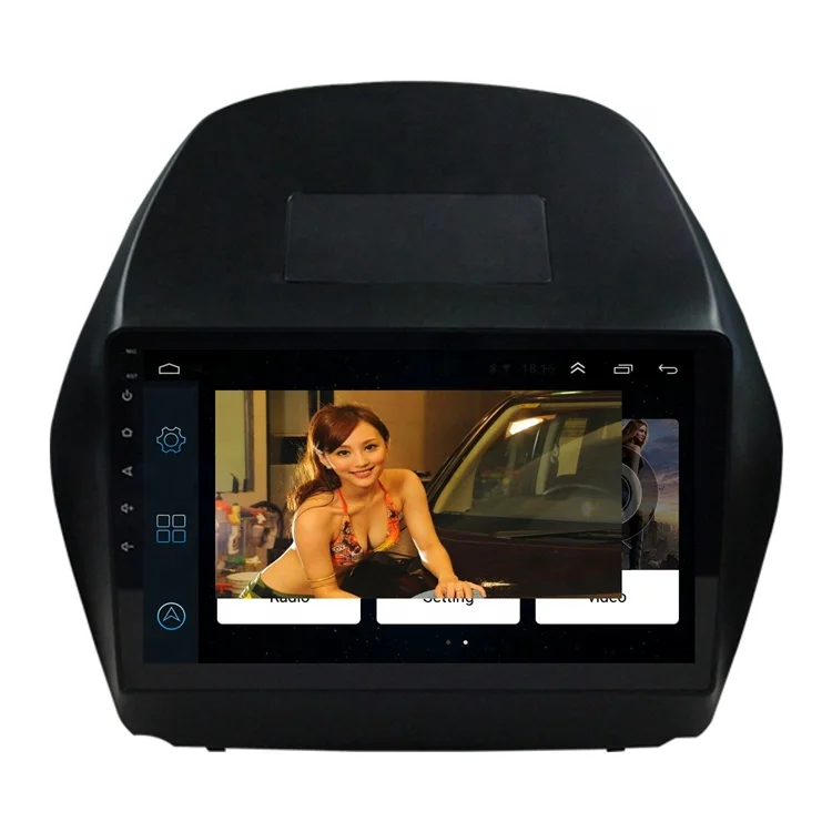 10.1' Android 10 Double Din Car Stereo Radio DVD For Hyundai Ix35 2009 2010 2011 2012 2013 2014 2015