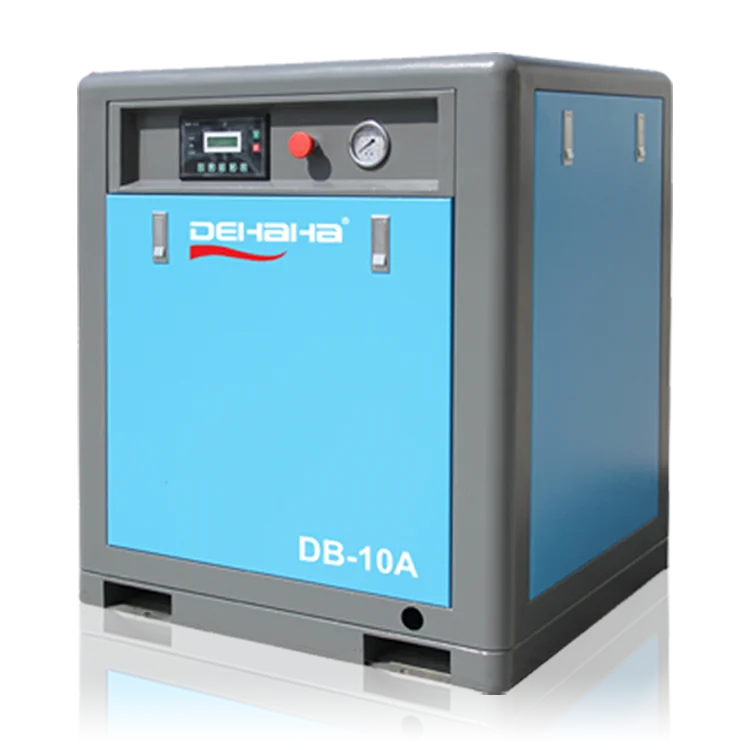 
DEHAHA 7.5kW 10hp промышленный Электрический винтовой воздушный компрессор для пескоструйной обработки 