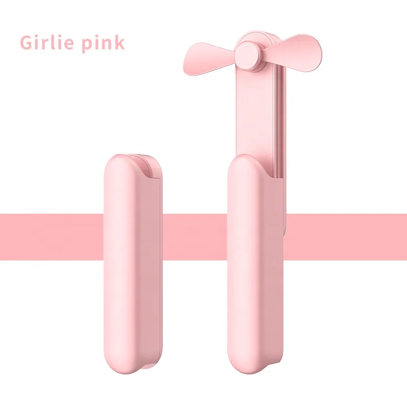 Portable Mini USB Rechargeable Hand Held Fan Battery Operated  Fan for Summer Battery Operated for Travel and Outdoors