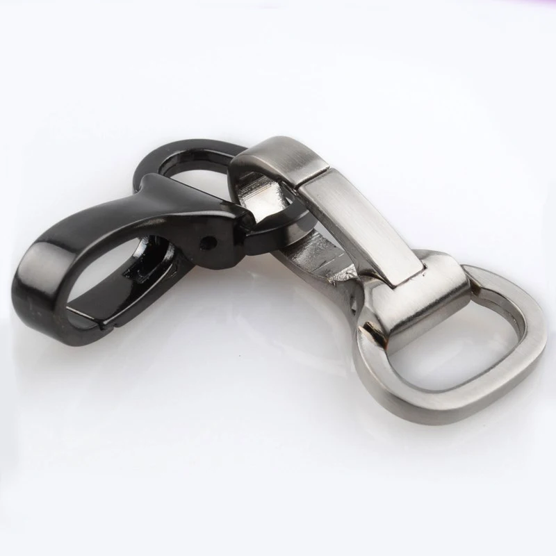 Design fashion carabiner hook with latch for bag