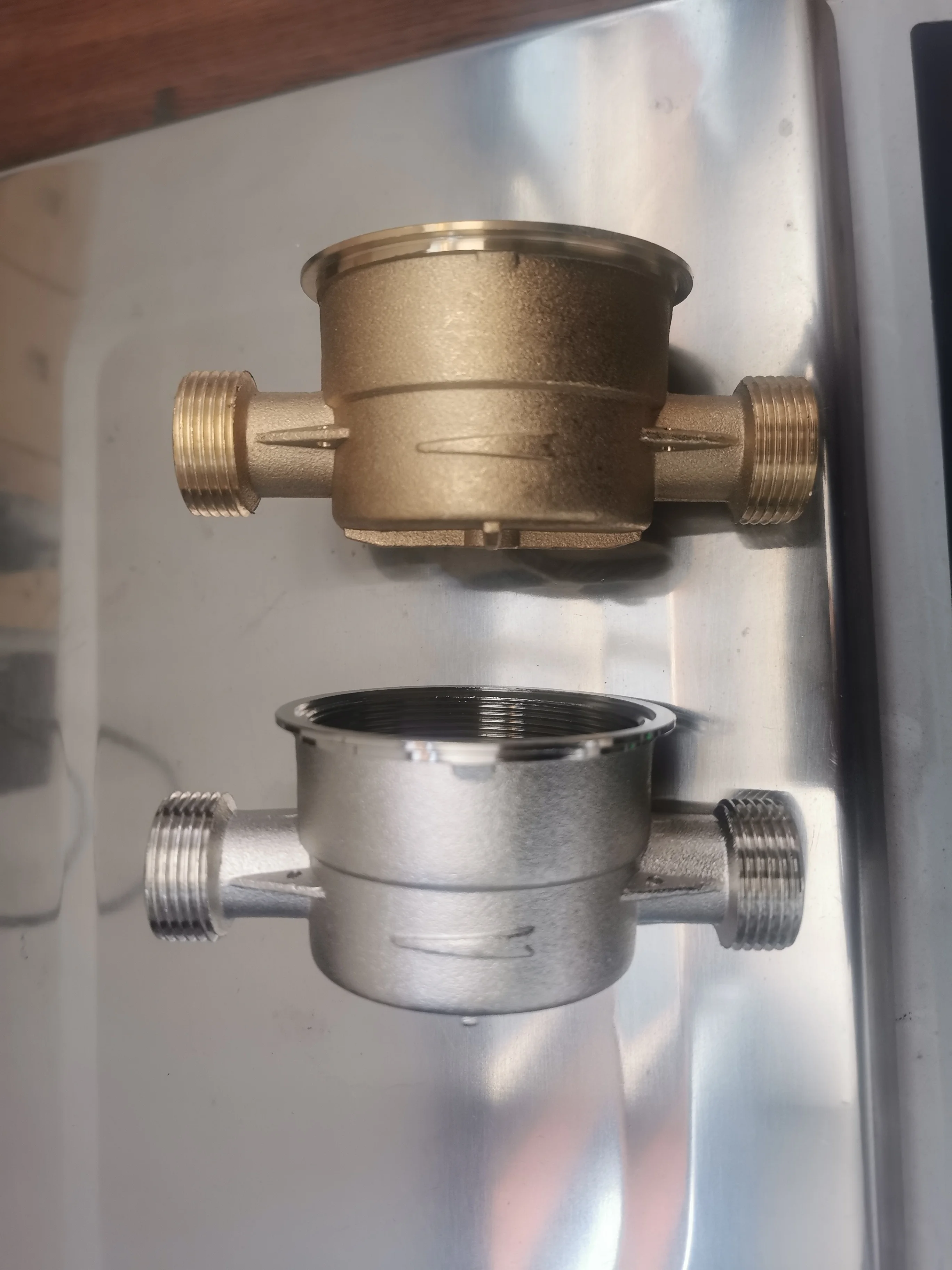 Одноструйный Сухой Тип латунный умный мини-счетчик воды