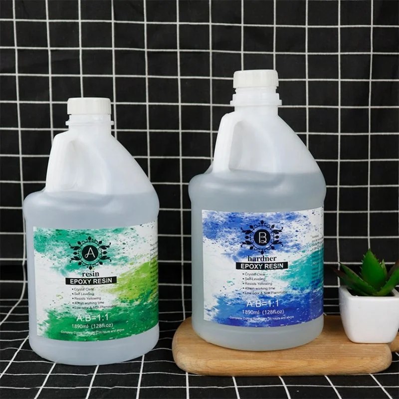 Epoxy Resin In Korea Coquillage Pour Resin Battery Sealant And Hardener Wall Art Primer Marine Gallon Glue