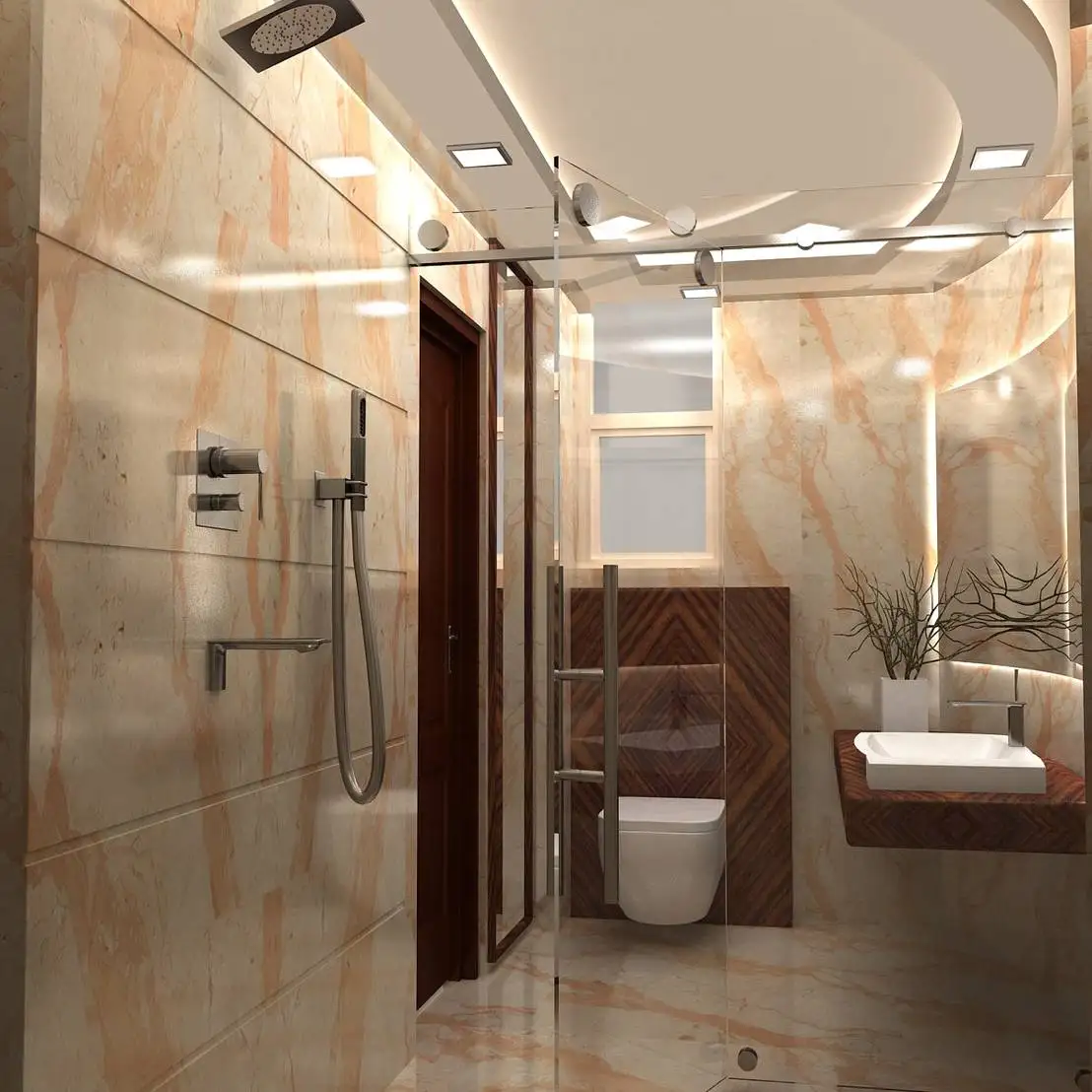 Hotel Sliding Shower Doors Bathroom Enclosure Home Villa Black Aluminum Shower Enclosure Sliding 8mm Glass Shower Door Screen