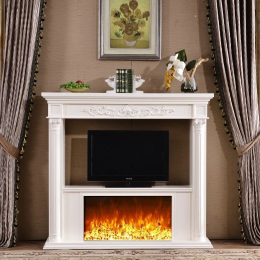 item 326 electric fireplace natural resin household freestanding
