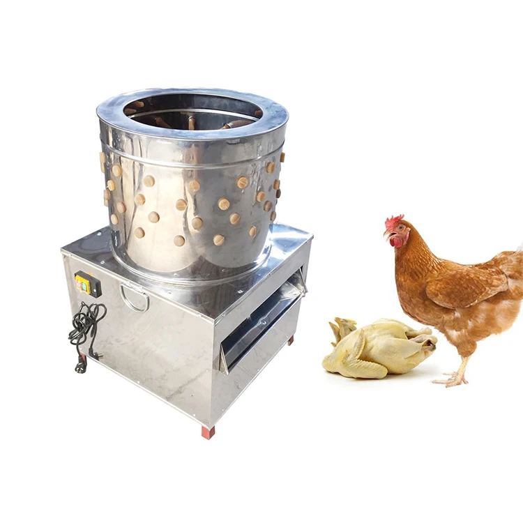 Electric Defeathering Machine Chicken Plucker Duck Goose Poultry Hair Removal Machine