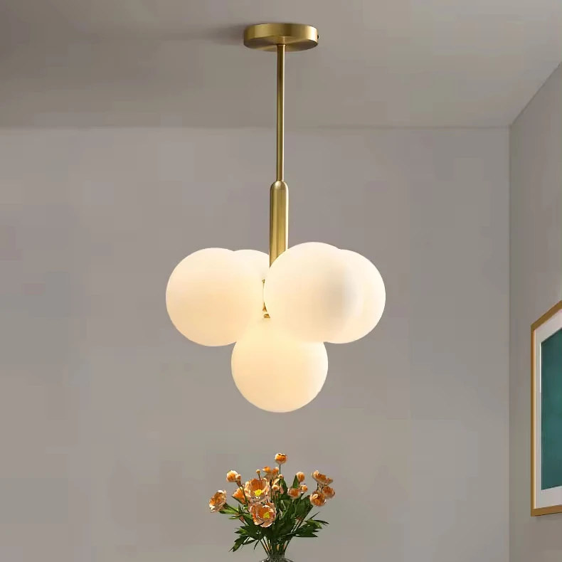 Лампы с медными шариками, 5 ламп