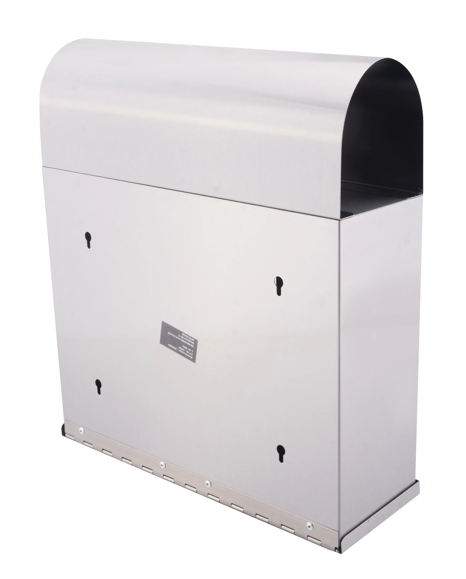 
Mailbox stainless steel 430 Mail Box Post with lock keys 