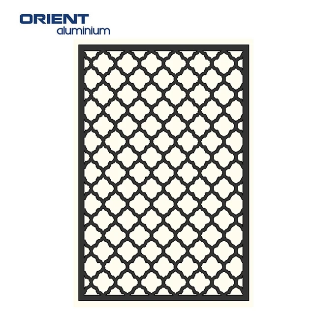 Aluminium Laser Cut Panel Fence Wall