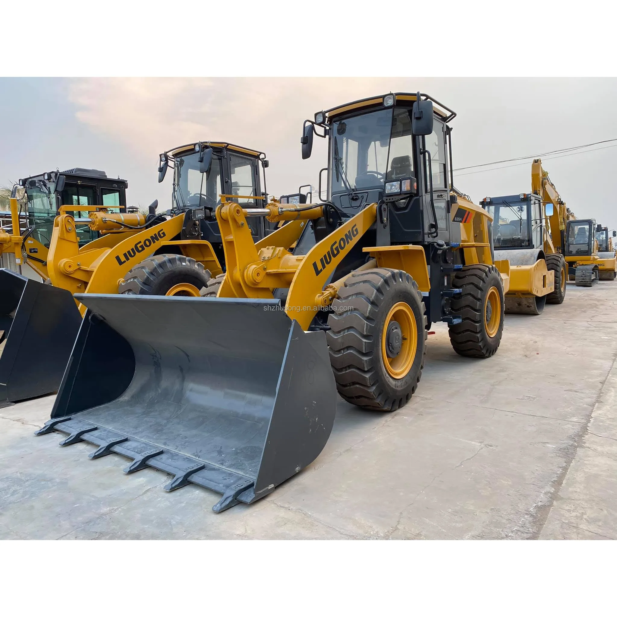 Cheap Price Liugong Used Origin 3 Ton Small Hydraulic Wheel Loader 835 835H Payloader For Sale