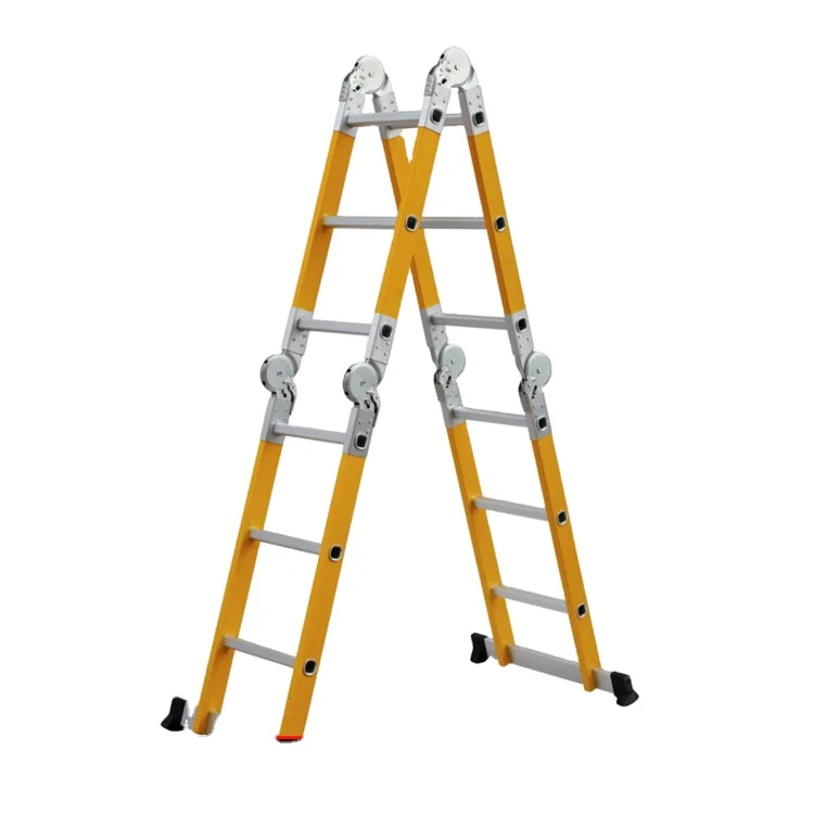 China Supplier Frp folding Straight Insulating Step Ladder