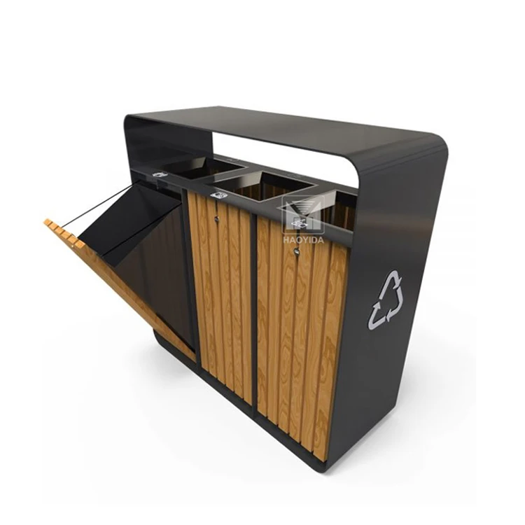 Factory Price Outdoor Dustbin Trash Can Outdoor Recycle Bin