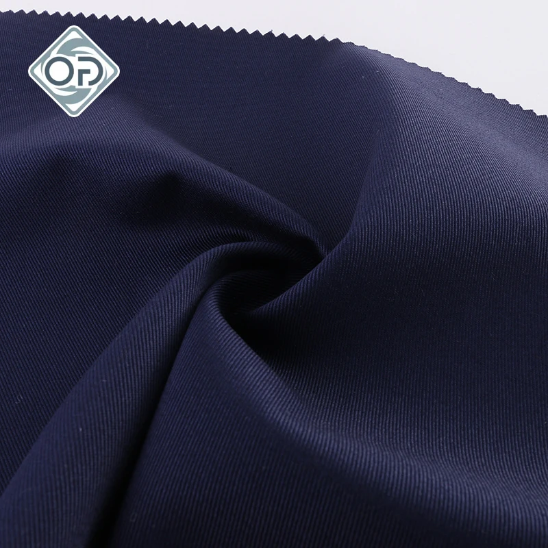 TC 90 Polyester 10 Cotton Fabric Twill Plain Woven 21*21 108*58 180Gsm Uniform Fabric Twill Workwear Drill Fabric