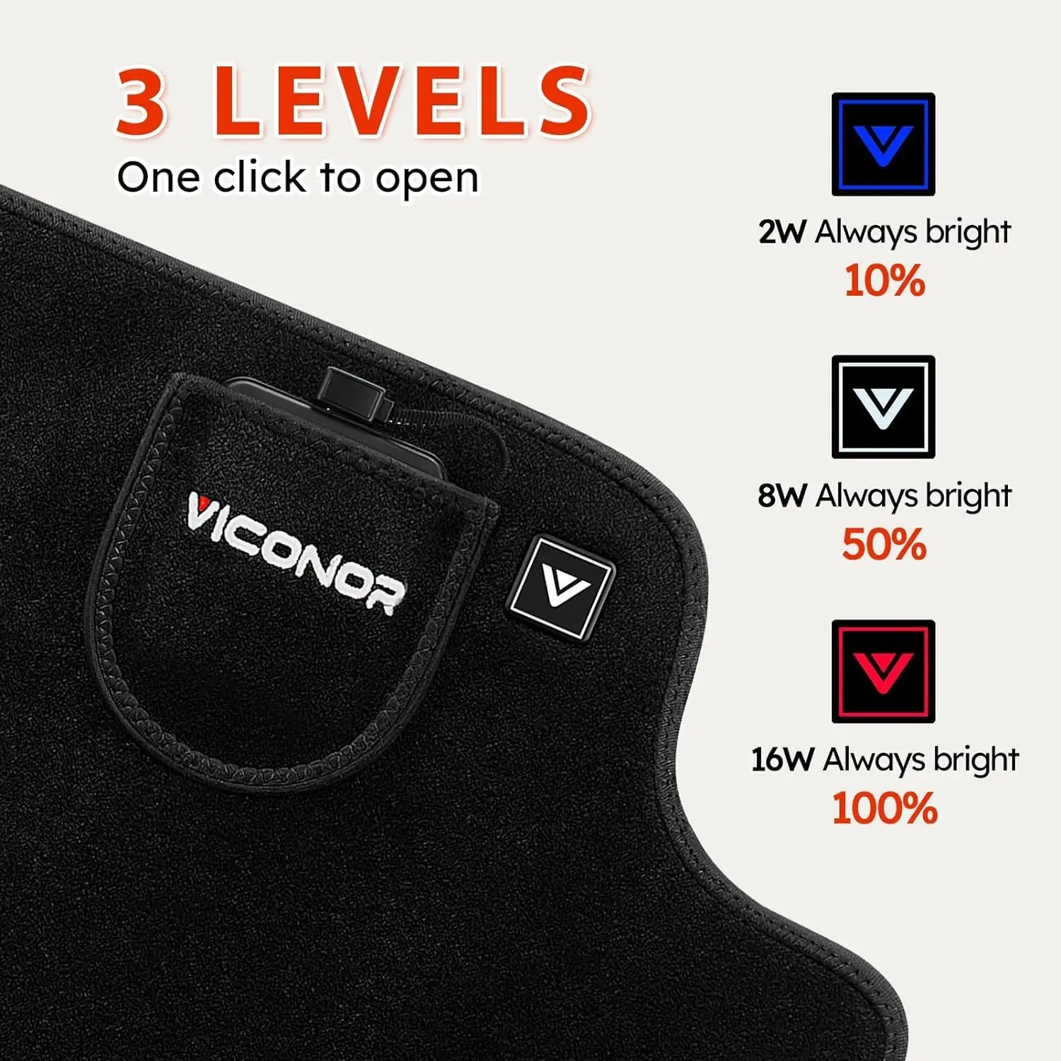 APP Control Red Light Therapy Device for Knee Elbow Joint Pain Therapy Pad with 660nm Light and 850nm Near Knee Infrared Light