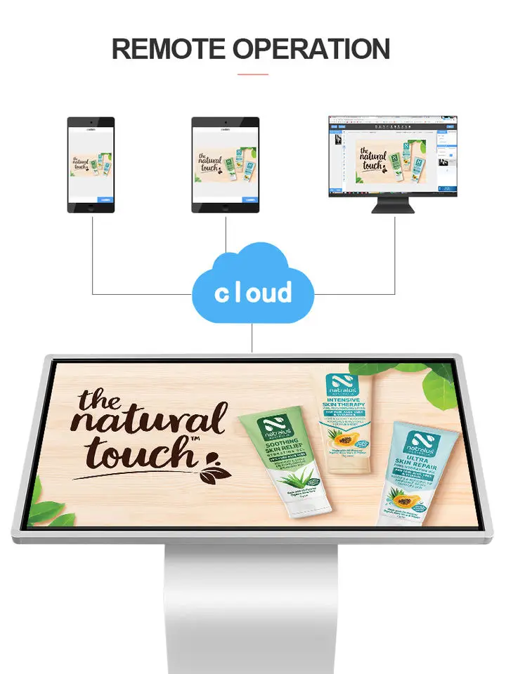 Self-Service Touch Public 32 43 50 55 inch Touch Screen Kiosk Interactive Information Smart Kiosk Self Service Kiosk