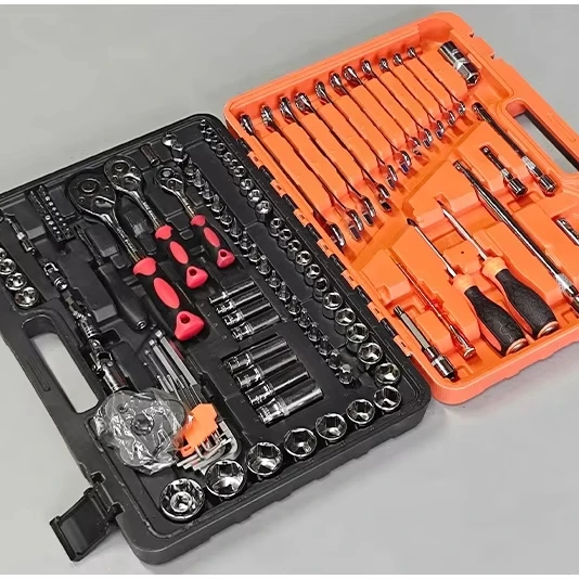 New OEM design service with high quality, basic socket set tool wrench 121 pieces multi combination toolbox