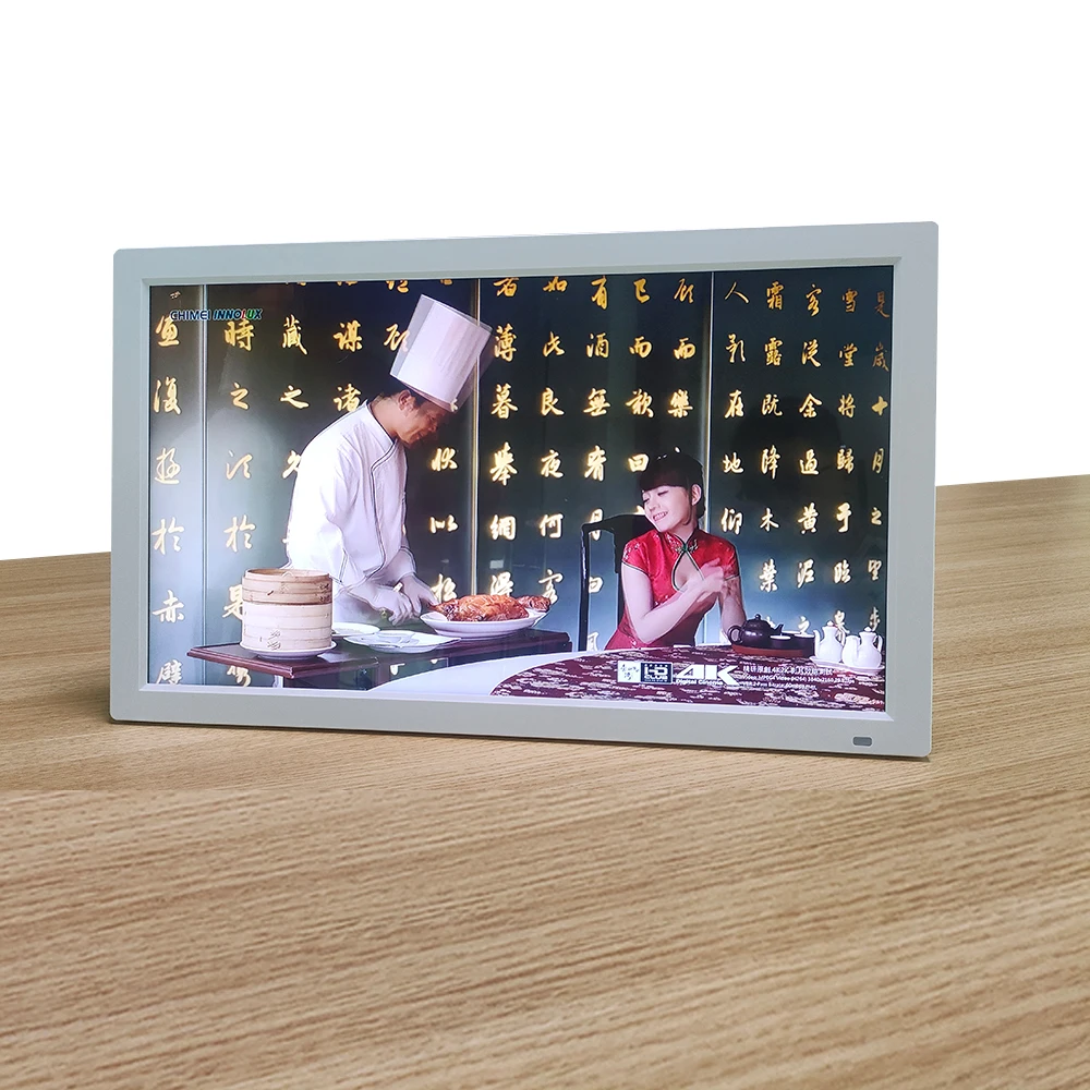 Factory directly sale 22 inch WIFI digital photo frame picture frame WIFI android 6.0 system as advertising display