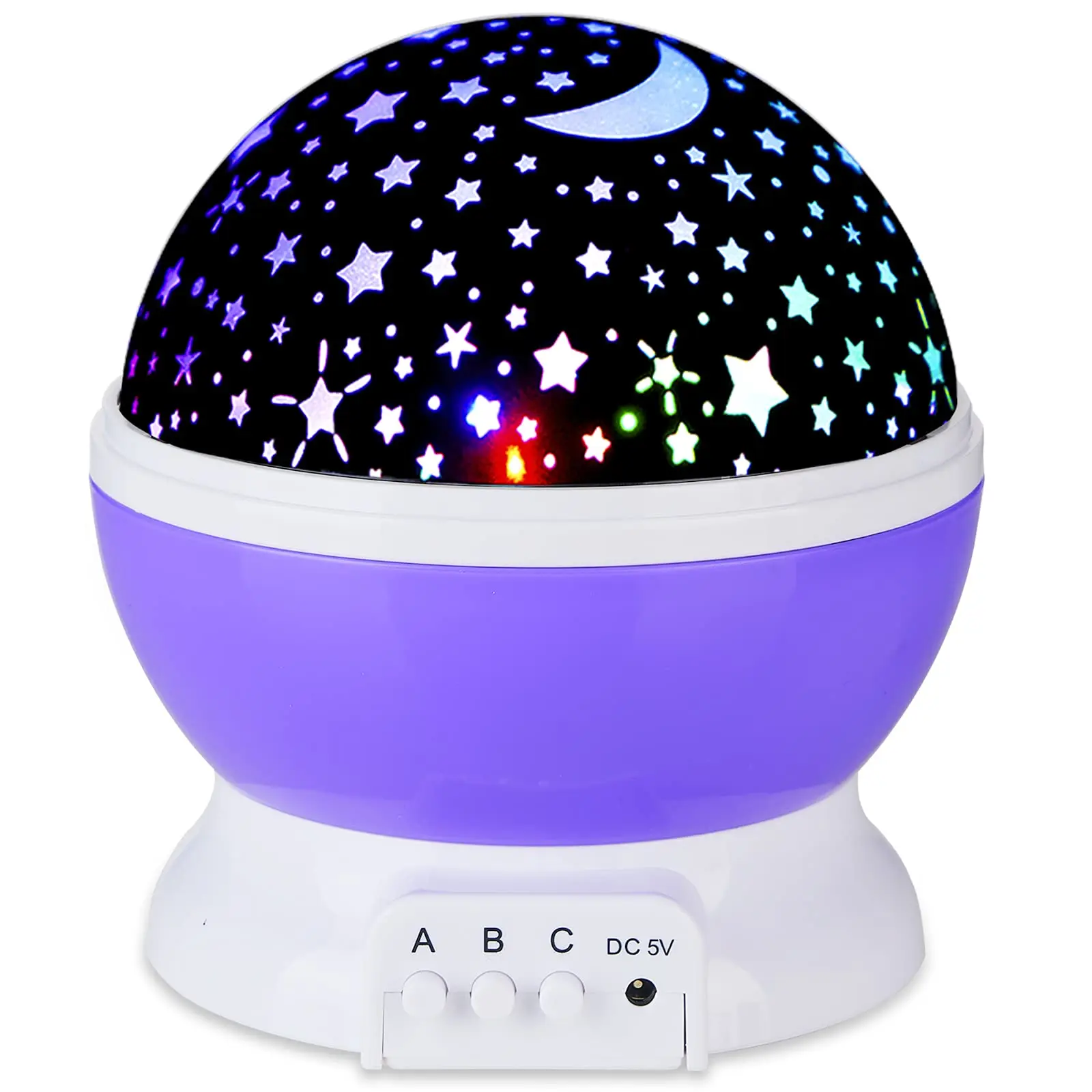 TIANHUA  Factory direct sales Holiday 360 degree Starry Sky Night Light Ocean Wave Led Star Projector Lamp Product