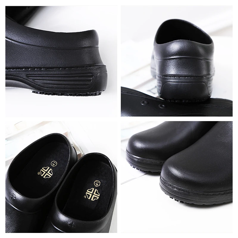 Anti Acid Anti Alkali Chef Kitchen No Slip Safety Work Kitchen Shoes For Workers