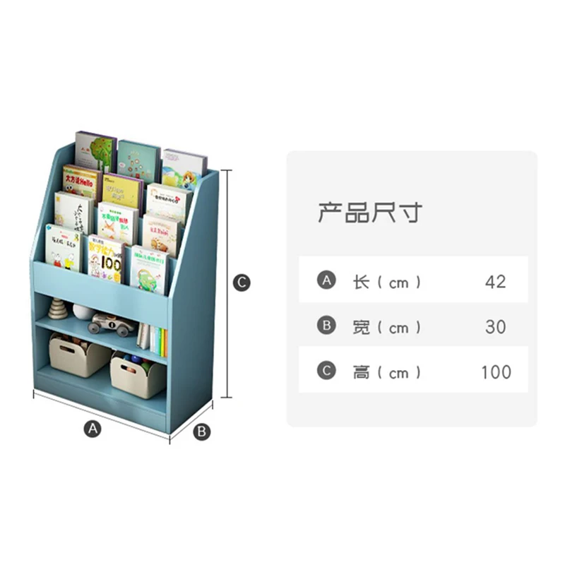 Office classroom magazine bookshelves modern montessori bookcase montessori book shelf wooden for kids