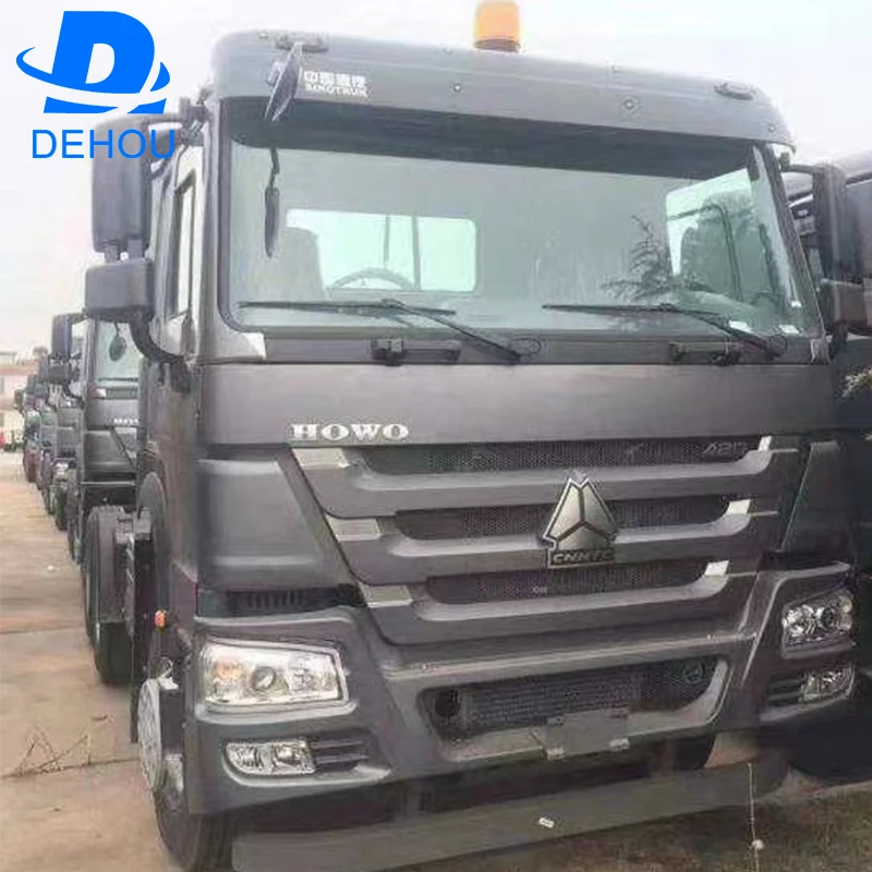 HOWO 6X4 Second Hand Used or or New Dump Truck Tractor and Trailer for Sale Diesel Box Engine Gross Dimensions Wheel Vehicle Cab