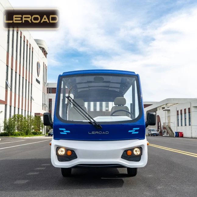 LEROAD NEW Launched L14 Shuttle Bus Popular Hot Selling Commercial Electric Sightseeing Bus