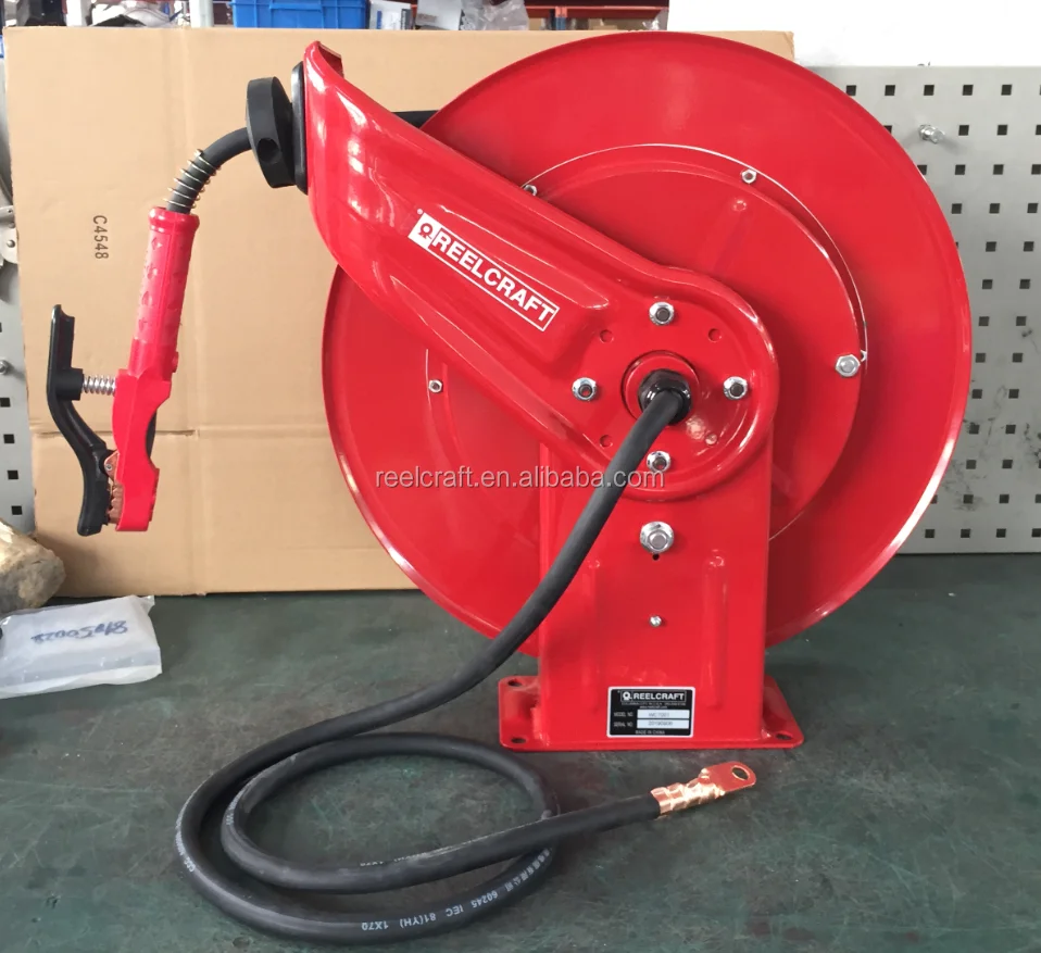 WC7001 -- Пружинные выдвижные сварочные катушки для кабеля REELCRAFT
