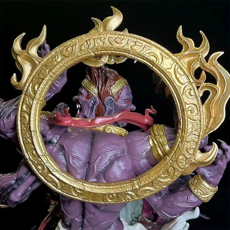 High Quality large size 52cm Anime Model toys One Pieces three heads six arms Asura zoro Action Figure