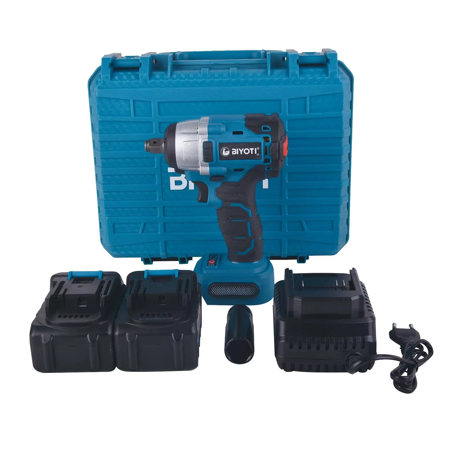 High Quality Impact Wrench High Efficiency Electric Wrench Good Quality Lithium Battery Cordless Brushless Wrench