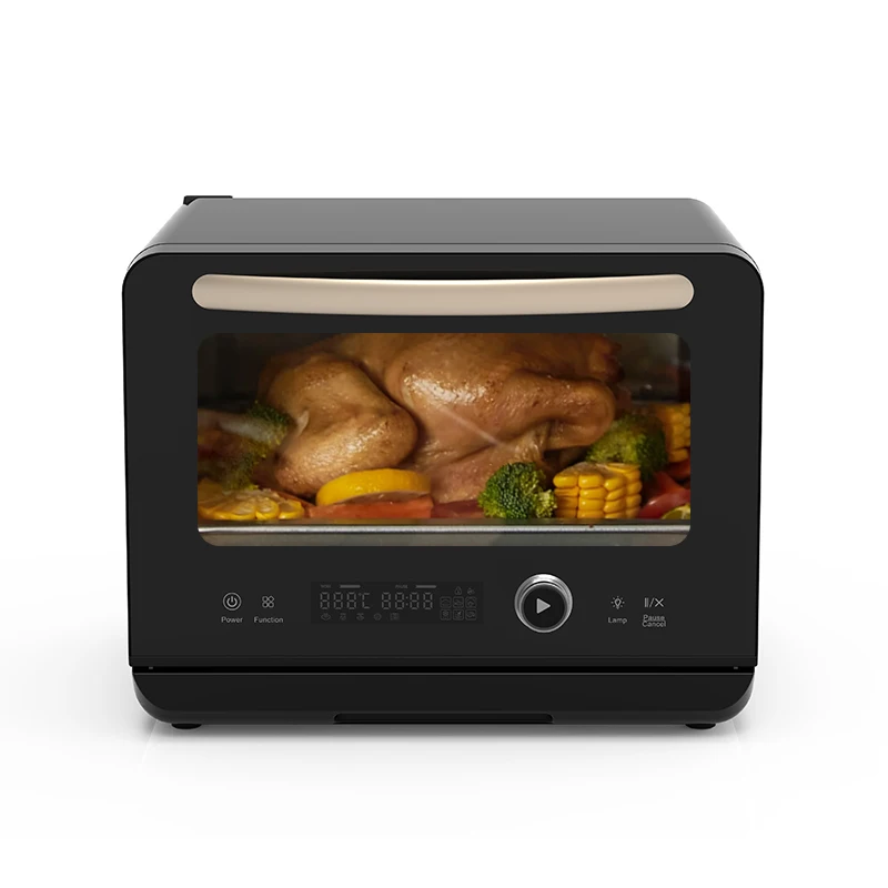 20L Hot Air Convection Ovens Smart Air Fryers Multifuncional Touch Screen Electric Oven Bakery