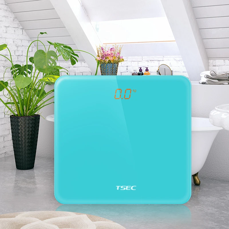 2024 Newly Designed Electronic Digital LED Display Screen Intelligent Bluetooth Weight Scale Waterproof Bathroom Scale