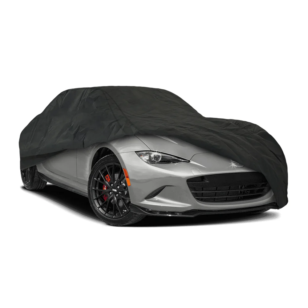 Non-woven Fabric Universal Car Cover Custom Logo Waterproof Outdoor Full Car Cover