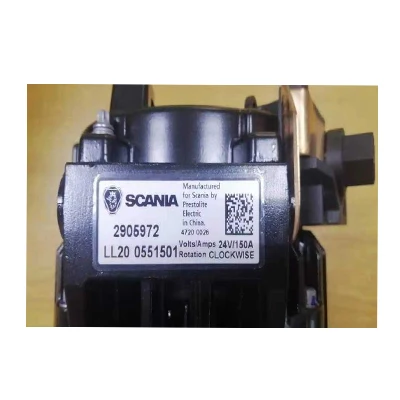Doosan Daewoo Develon Excavator Spare Parts Diesel Engine Scani a Alternator 300901-00275 Generator Genuine Part Alternator