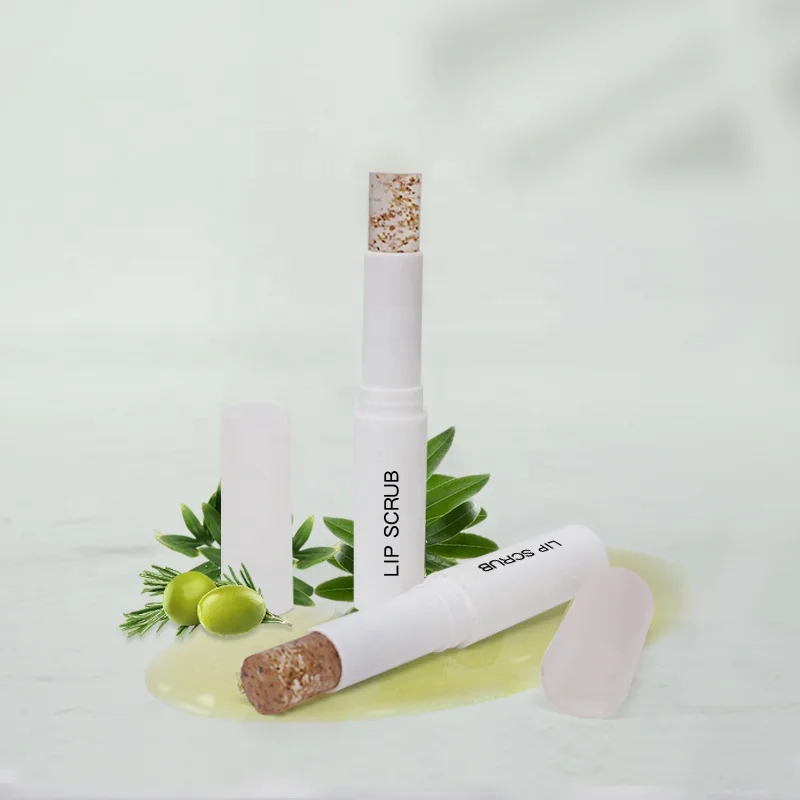 Lip Scrub Stick Private Label Lip Care Exfoliating Lightening Natural Lip Scrub