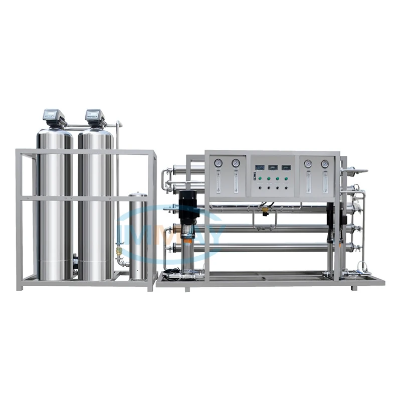 New design GMP Standard Movable Ro Water Treatment Machine With Low Conductivity, Pure Water Making Machine For Shower Gel