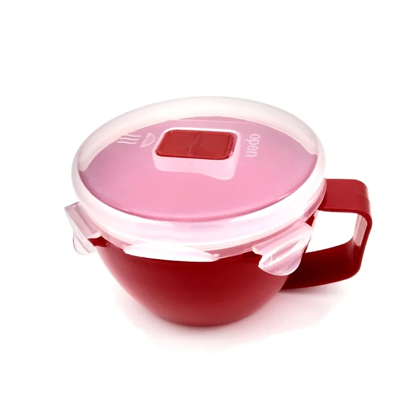 plastic microwave noodle and soup cooker microwave bowl Dishwasher Safe BPA Free