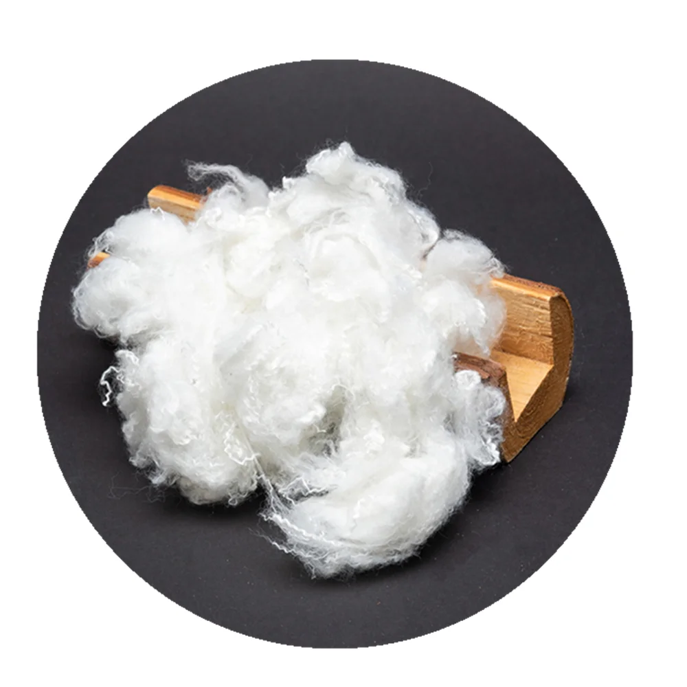 fibre de polyester virgin viscose fiber polyester wadding sheets filling quilt polyester staple fiber manufacturers