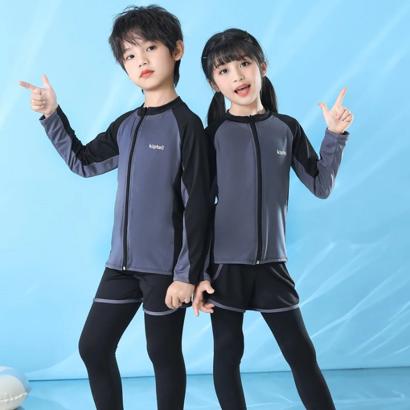 2024 High Quality Wholesale Neoprene Short Sleeve Wetsuit Surfing Suits for Child Swimwear