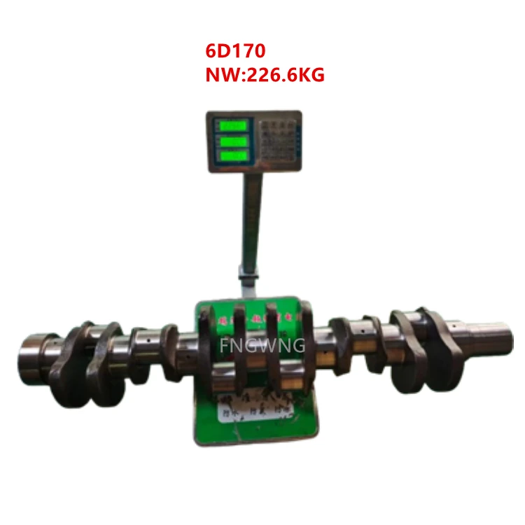Construction Machinery Parts 6162-33-1402 6245-31-1100 Crankshaft 6D170 S6D170 SA6D170 Engine Crankshaft For Komatsu