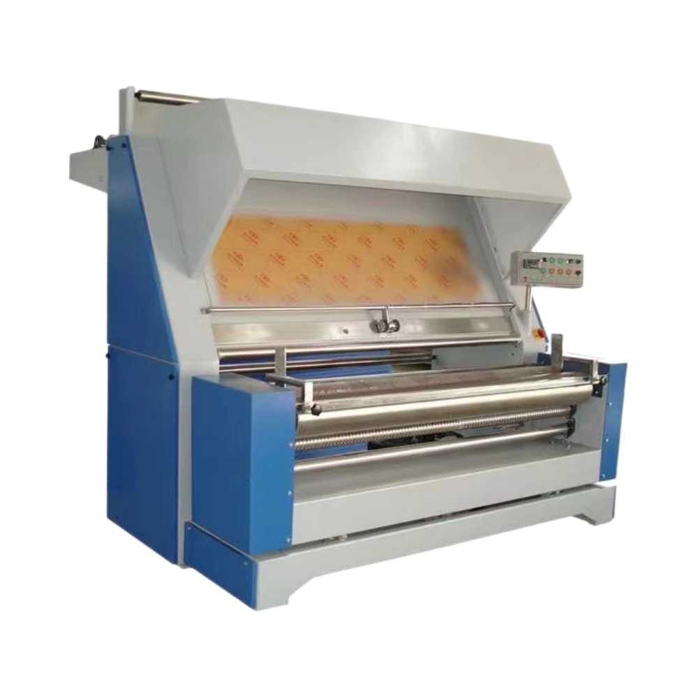 Support After-Sales Warranty Rolling Fabric Shrinking Cloth Inspection Folding Machine