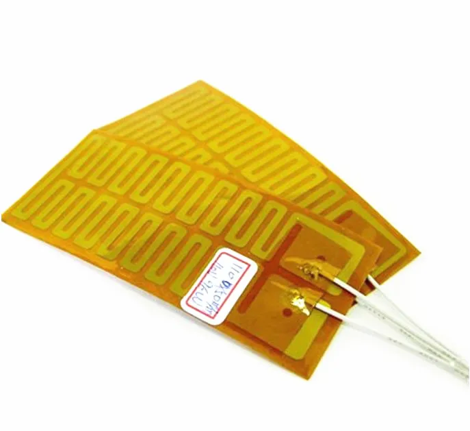 ПТФЭ каптон или силиконовые изолированные провода нагреватель полосы 12 В тонкая Полиимидная Пленка