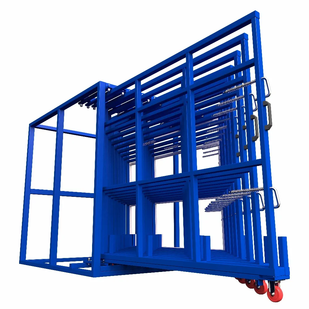 glass racking systems vertical door glass storage steel  rack