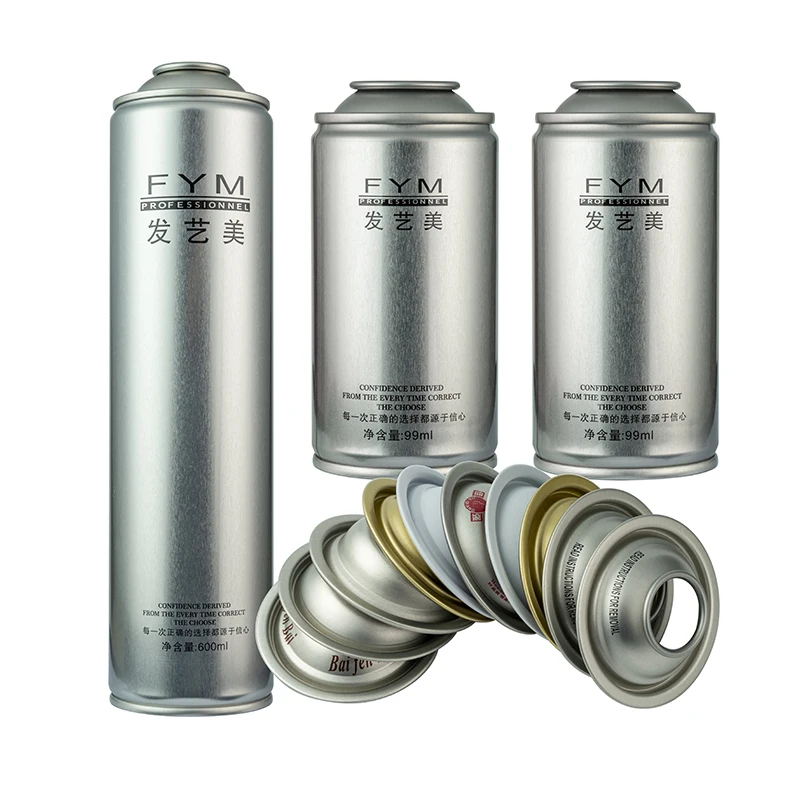 Hot Sale aerosol body spray OEM 75ml aluminum can aluminum aerosol can line water aerosol can