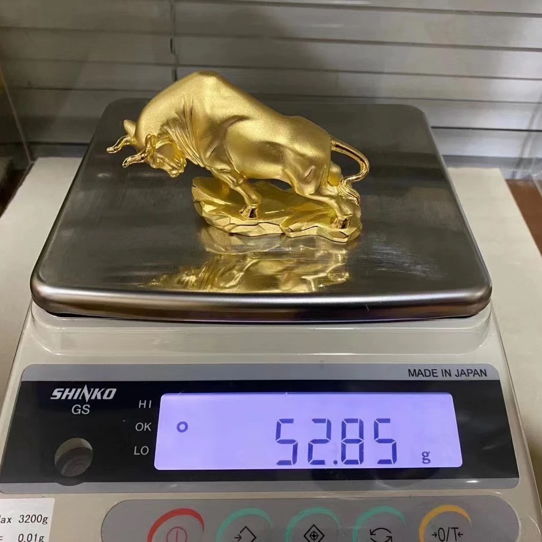 24K настоящий золотой дизайн украшения и индивидуальная Настройка 999 Золотой Декор производство обработки пресс-форм