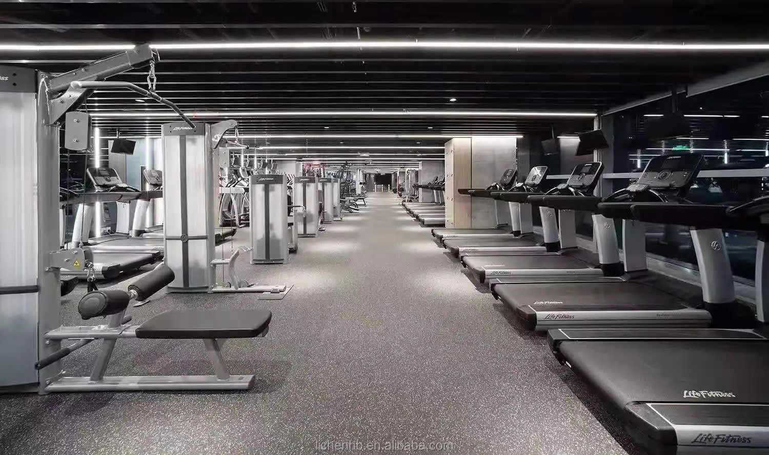 Best quality 15% EPDM multiple color available gym rubber flooring roll mat thickness from 3mm to 12mm
