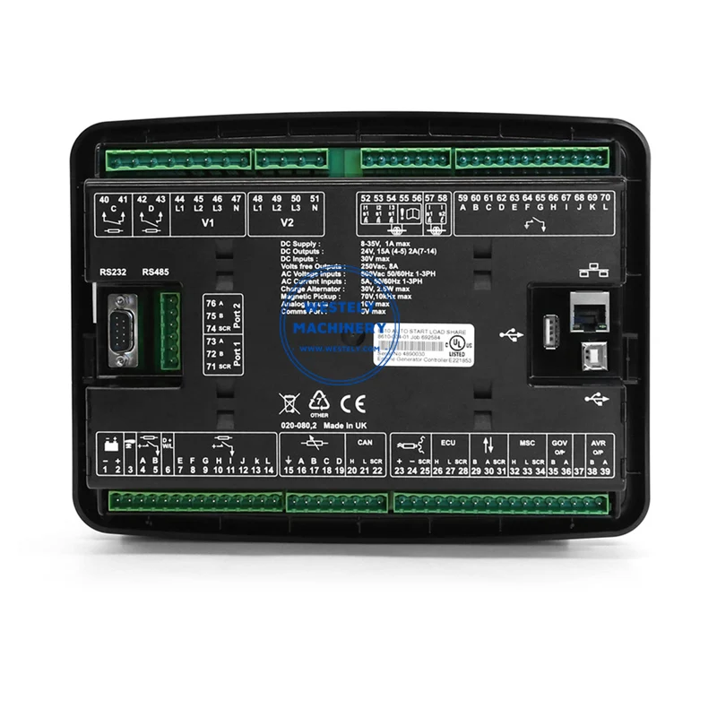 Подлинный контроллер генератора Deep Sea DSE8610 MKII