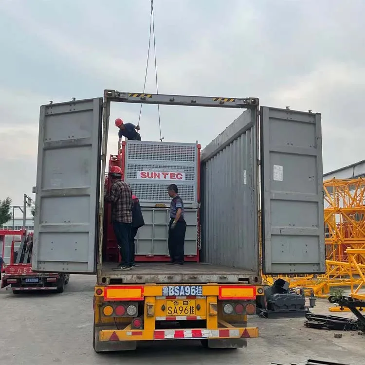 China Construction Passenger And Material Hoist Building Elvator Hoist Rack And Pinion Elevator