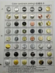 Manufacture accessories good quality custom logo alloy brass metal round thread sewing buttons