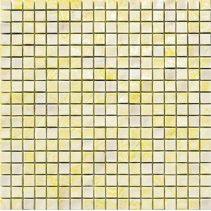 Factory Fashionable Opaque Orange Stained Recycling Glass Mosaics Tiles