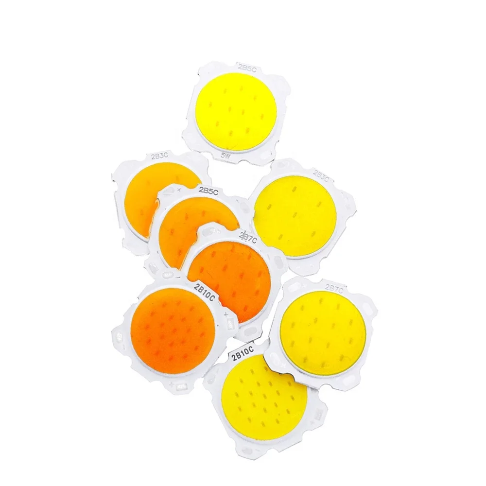 2820 COB светодиодный чип 5 Вт 7 Вт 9 Вт поверхностный источник света SMD для светодиодной лампы 20-28 мм Точечный светильник на бортовой лампе