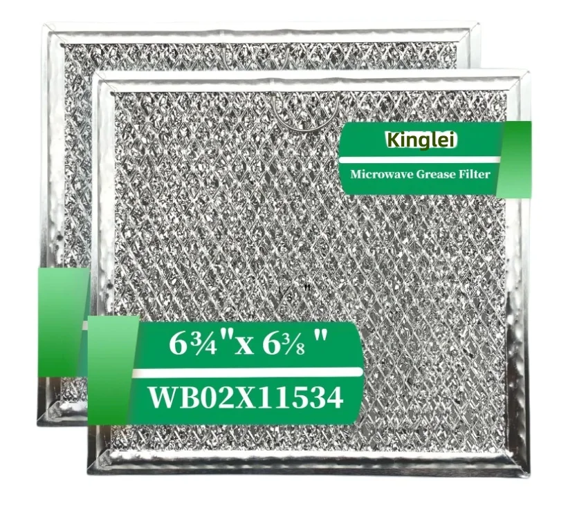Оптовая цена замена алюминиевой фольги сетки микроволнового масляного фильтра